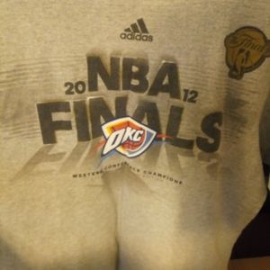 2012 NBA Finals OKC Thunder Tee